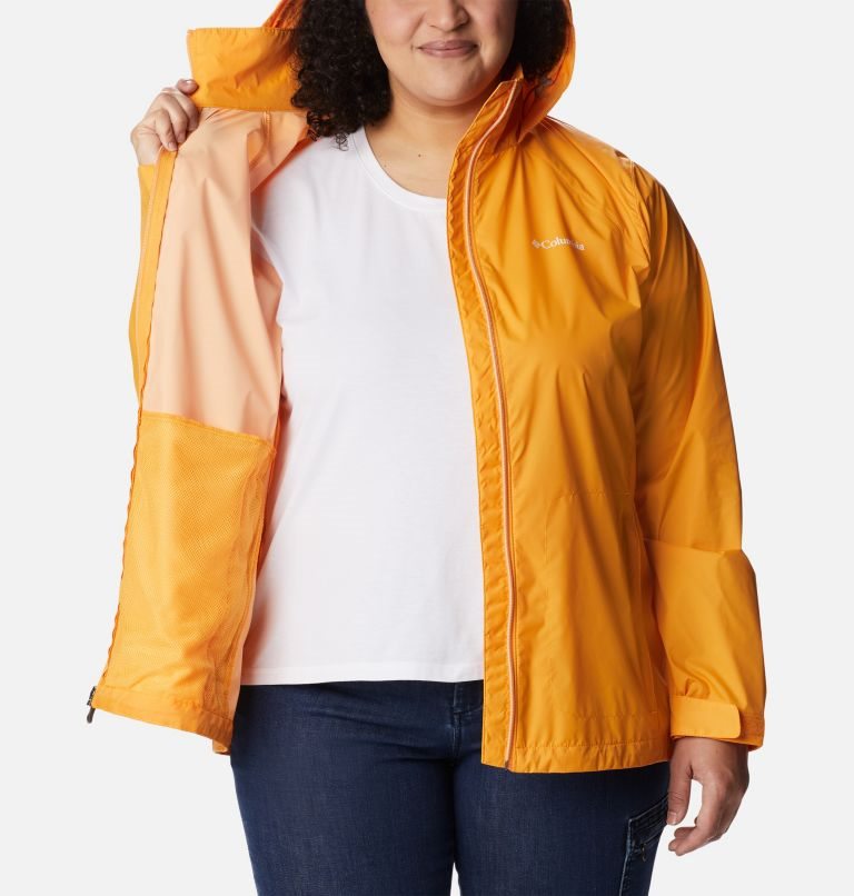 Women's Columbia Switchback III Jackets Mango | Plus Size CA-N6C8A